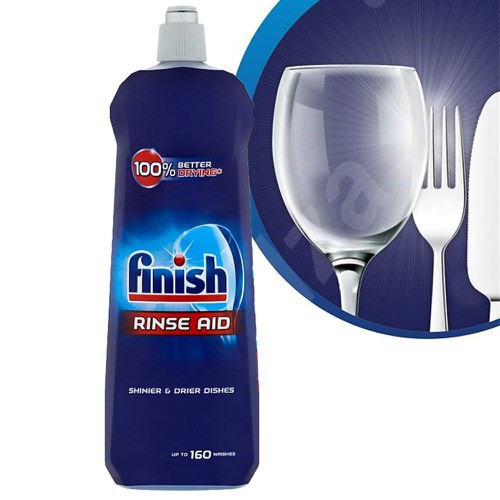 Nước làm bóng &amp; khô bát Finish 800ml chanh Đức
