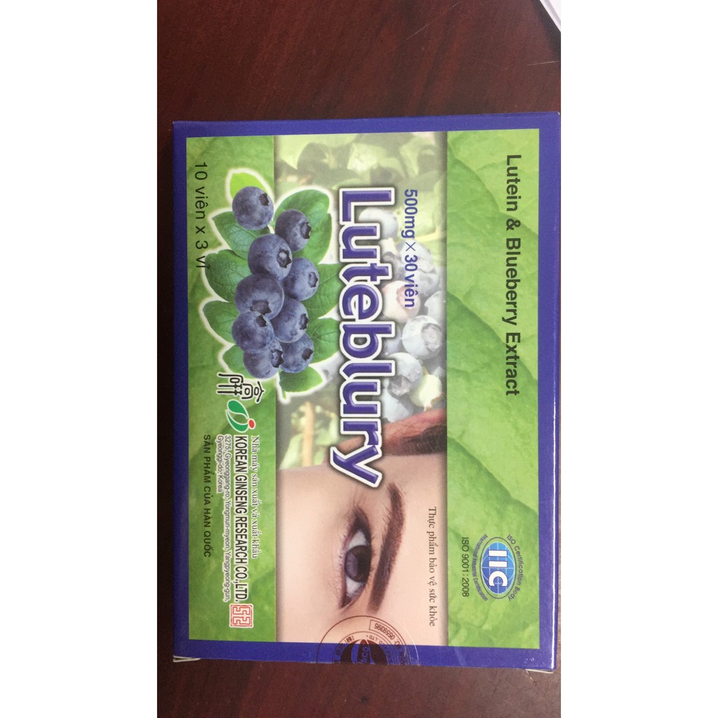 Viên uống bổ mắt LUTEBLURY Hàn Quốc
