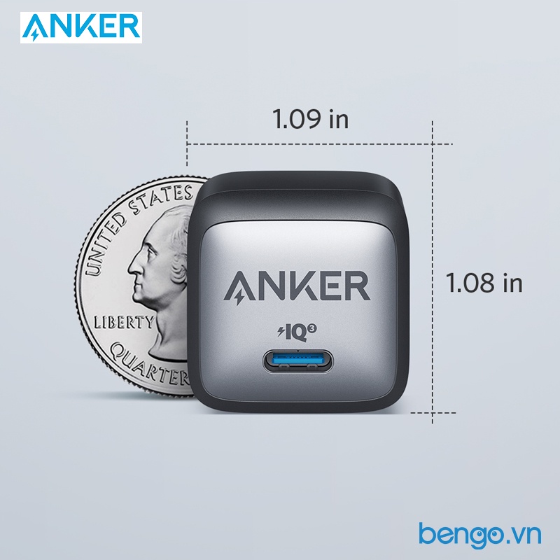 Sạc Anker GaN 20W/30W/40W/45W/65W  - Chính hãng bảo hành 18 tháng