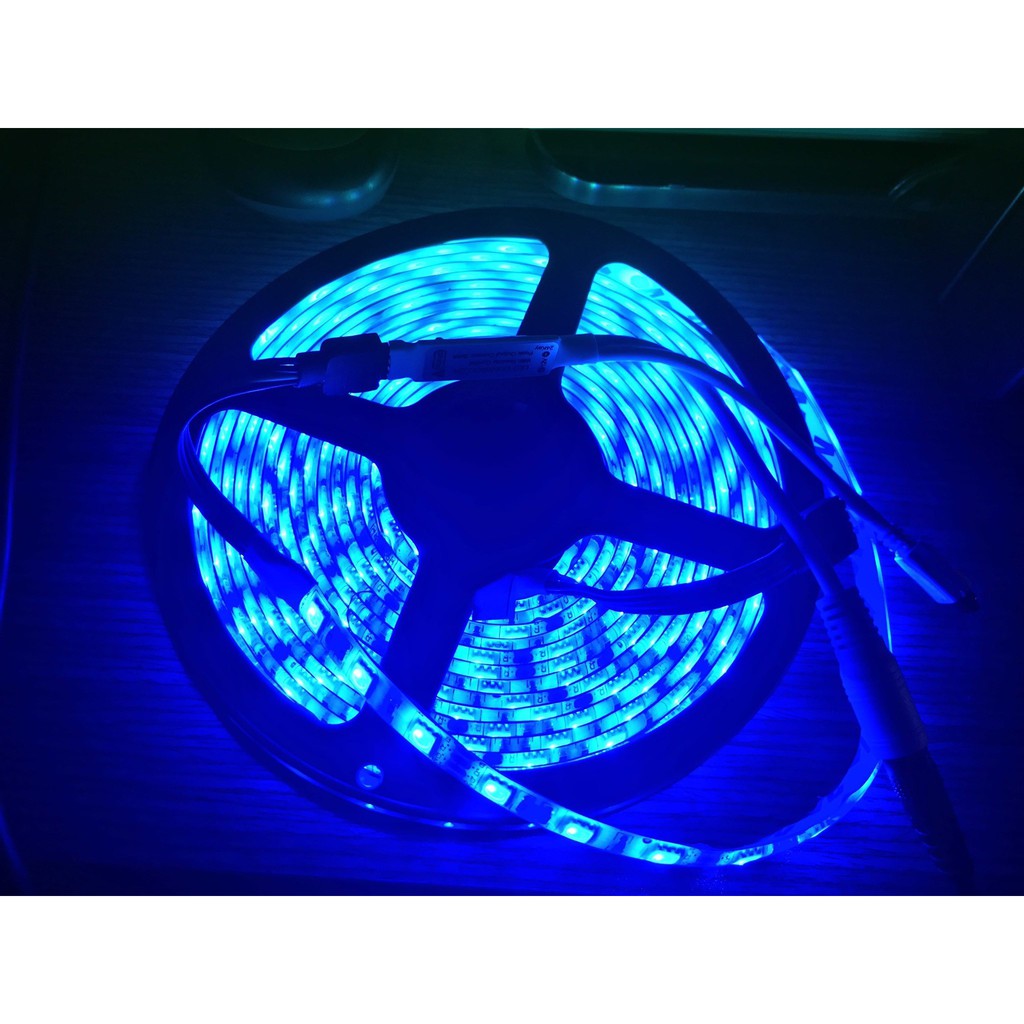 5m Dây LED đơn sắc dán máy tính, tivi, trang trí nhà cửa