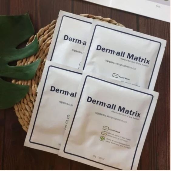 Mặt Nạ Dạng Thạch Dưỡng Da Derm All Matrix Facial Dermal Care Mask 35g ( 1 Miếng )