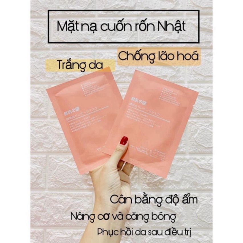 Mặt nạ tế bào gốc nhau thai Nhật Bản ( Hàng Chuẩn) Rwine Beauty Steam Cell Placenta Mask MTV