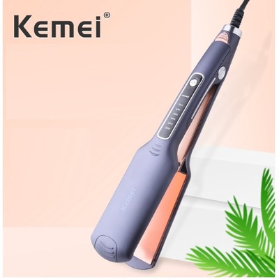 Máy Kẹp Tóc Làm Thẳng Mượt Tóc Với 6 Mức Nhiệt Kemei KM 740