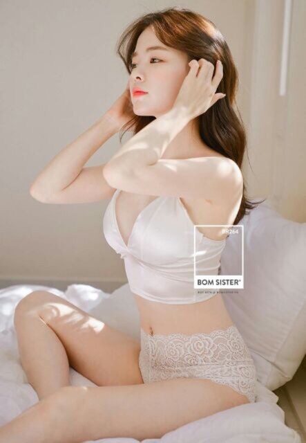 Áo Bra Lụa Phi Bóng 8 Nấc Cài Siêu Hot,.