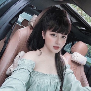 Tóc mái ngố mái bằng bằng tóc thật