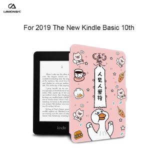 Kindle Basic 10th Silicone Case Cute Cartoon Style Fit for 2019 the New Kindle Basic Smart Cover MODEL NO : J9G29R
