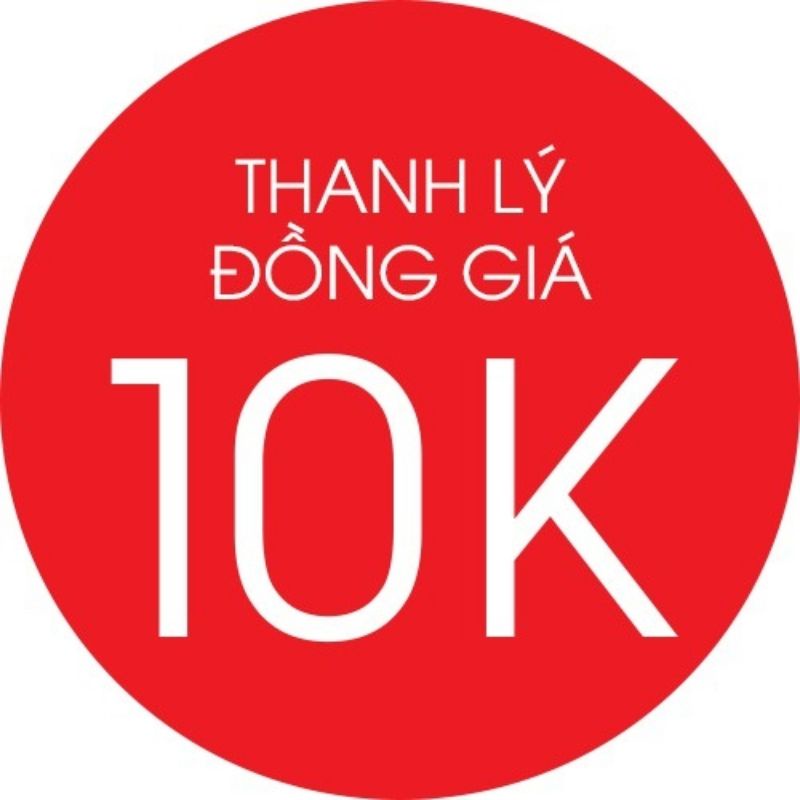 Hàng 10k chọn trên live shoppe .