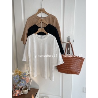 Áo pull nhăn trơn Nana21 Nanastore21