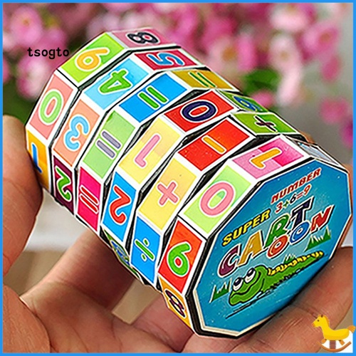 Đồ Chơi Khối Rubik Ma Thuật Dành Cho Trẻ Em Học Toán