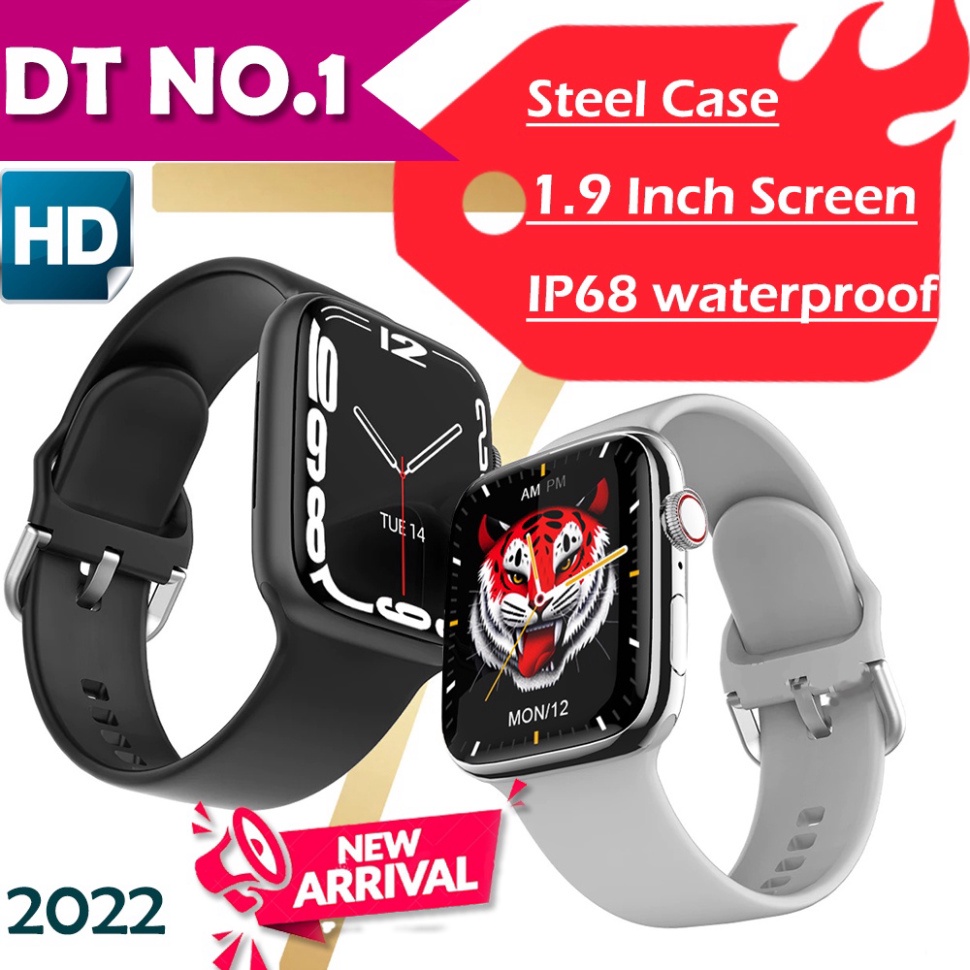 Đồng Hồ Thông Minh DT NO.1 7 2 Nút Định Vị GPS Gọi Điện 45mm 2022 Cho IOS Android