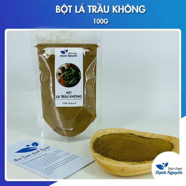 Bột Trầu Không Nguyên Chất 100g (Tặng 10 Túi Lọc Khi Mua Từ 200g)