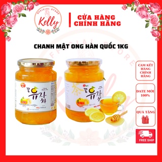 chanh mật ong Hàn Quốc cao cấp nhập khẩu 1kg MasilRaon , trà chanh gừng sâm