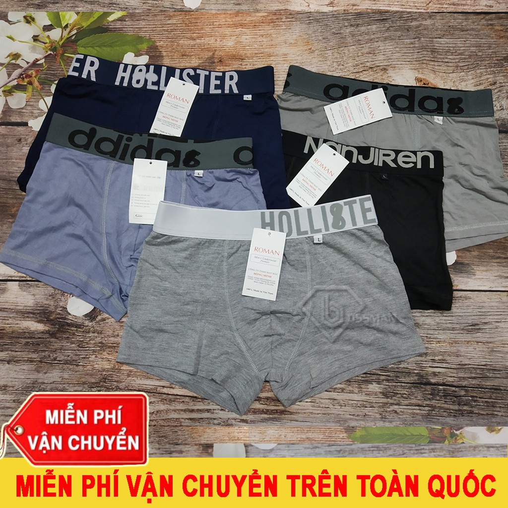 QUẦN SỊP ĐÙI, QUẦN BOXER NAM CAO CẤP COTTON- HÀNG VNXD (ẢNH THẬT)