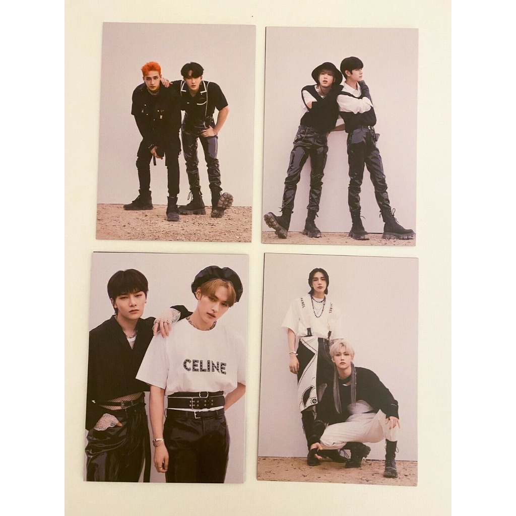 Có sẵn Lẻ ảnh poster Unit gập Noeasy nhóm Stray Kids