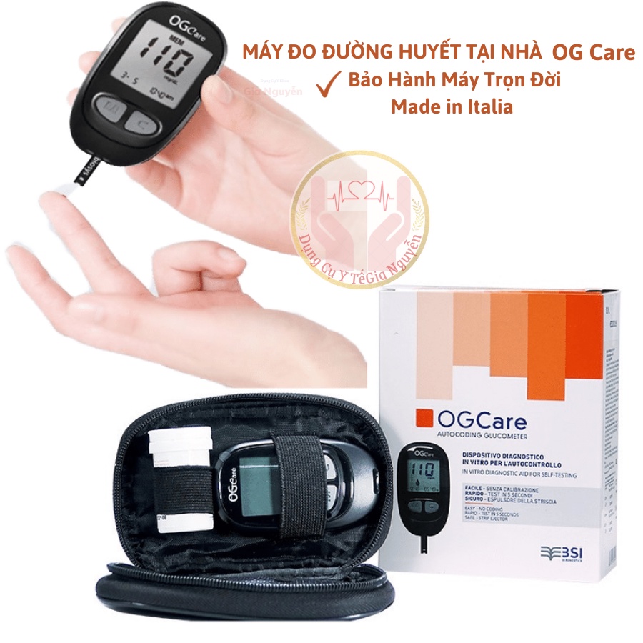 Máy đo đường huyết OGCare tại nhà
