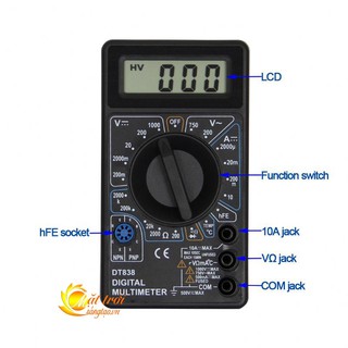 Đồng hồ đo điện vạn năng mini