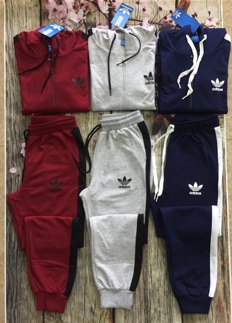 XẢ KHO- Bộ nỉ nữ thể thao kéo khoá có mũ hàng cao cấp | BigBuy360 - bigbuy360.vn