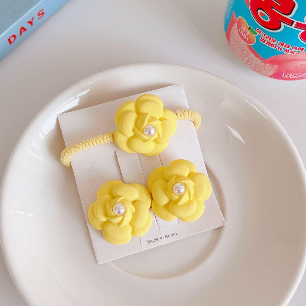 Dây Buộc Tóc Màu Kẹo Ngọt Phong Cách Hàn Quốc Cổ Điển Dễ Thương Cho Nữ