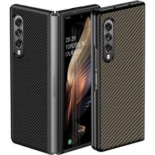 Ốp điện thoại sợi carbon mỏng chống sốc bảo vệ toàn diện cho samsung galaxy z fold 3 2 fold3 fold2 z flip 3 5g