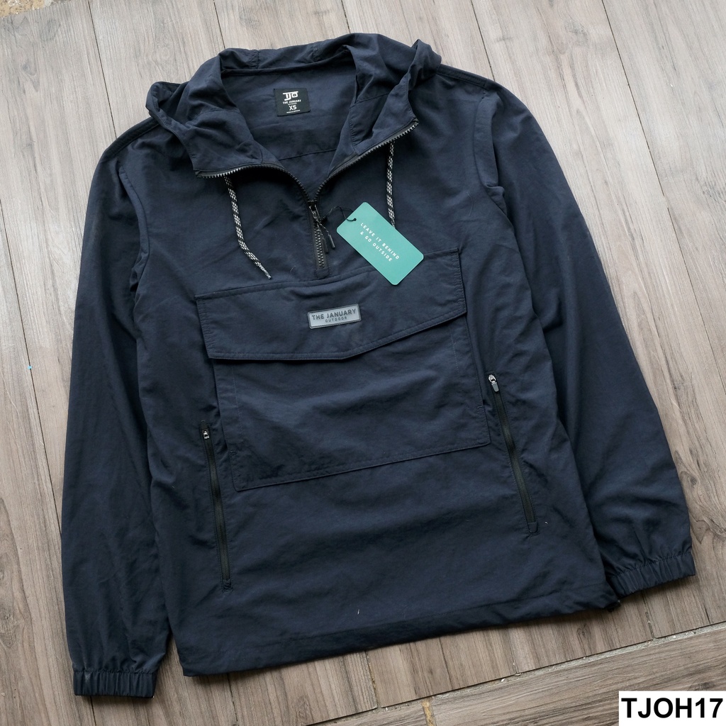 Áo hoodie siêu nhẹ chắn gió/mưa nhẹ TJO