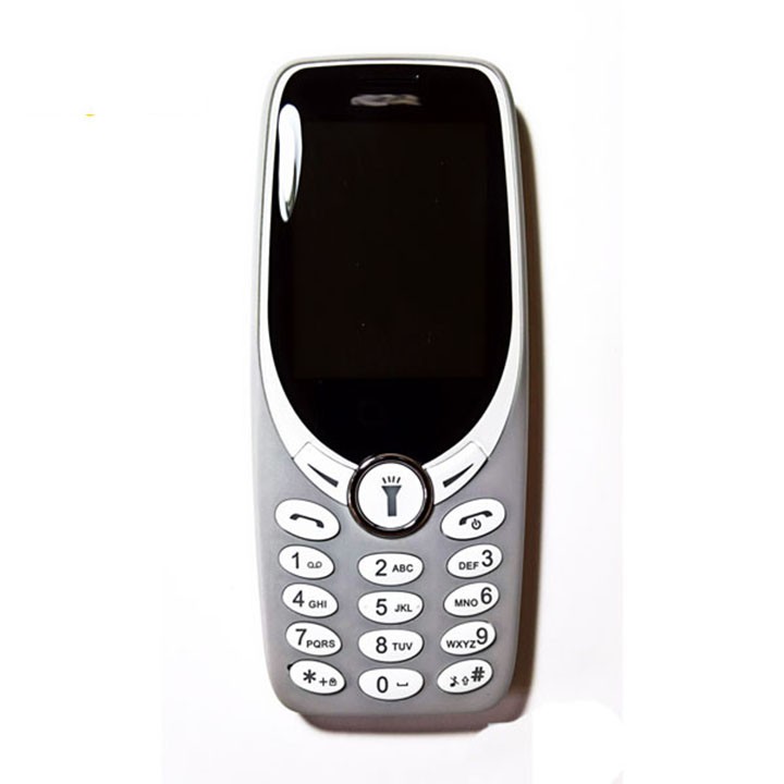 Điện thoại Nokia 3330 bản 2018 màn hình to nút nhấn bự pin trâu 2 ngày bắt sóng tốt