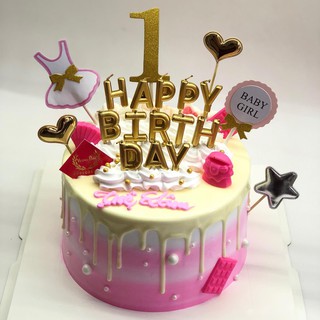 Nến Happy birth day nhủ