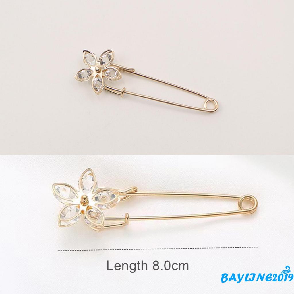 Ghim cài áo đính ngọc trai nhân tạo thời trang cho nữ