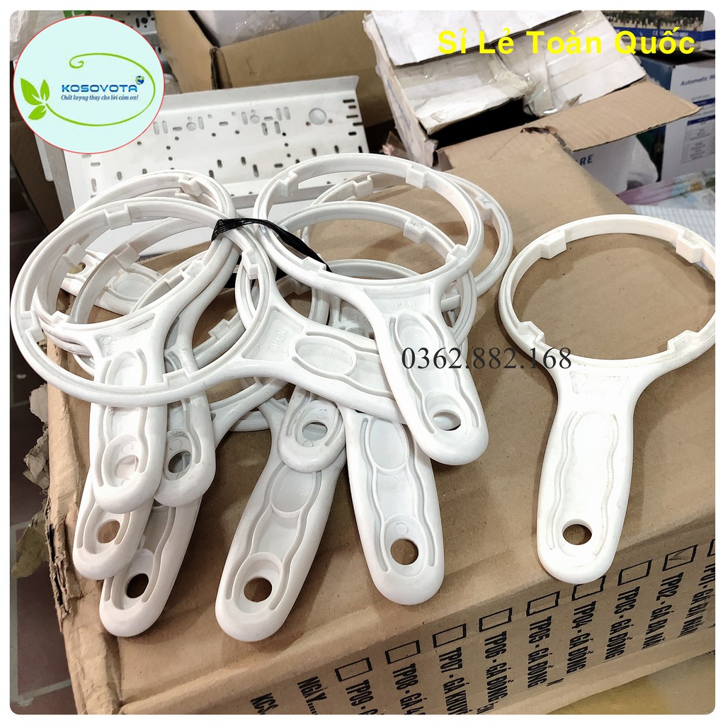 Tay Vặn Mở Cốc 10 inch, 20inch Máy Lọc Nước Chính Hãng, Siêu Khỏe, Siêu Bền