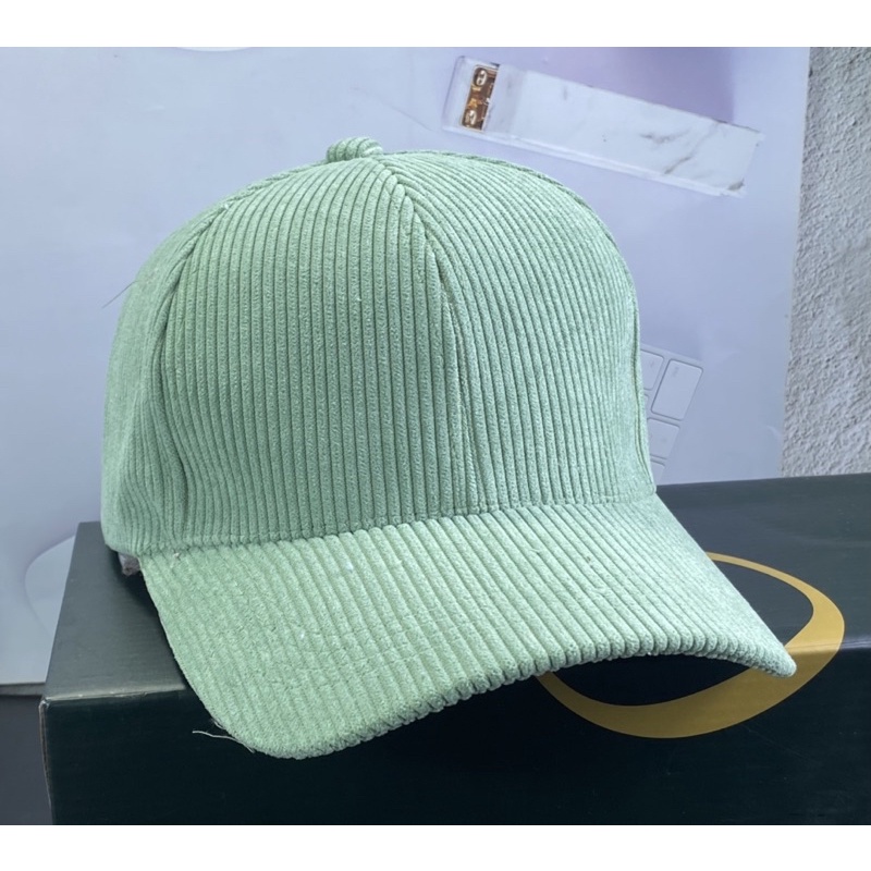Nón kết trơn trẻ trung - mũ lưỡi trai vải nhung tăm đậm chất unisex thể thao nam nữ