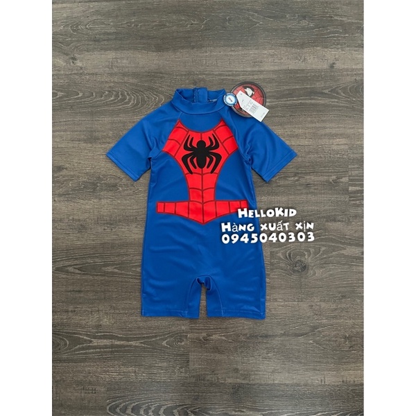 B164 - Bộ bơi liền hình nhện bé trai