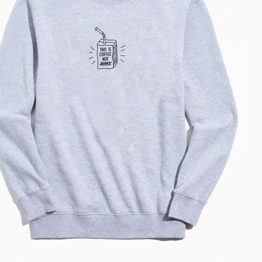 ♤ Áo Nỉ Tay Dài In Chữ Thời Trang Cho Nam Và Nữ ♗ | BigBuy360 - bigbuy360.vn