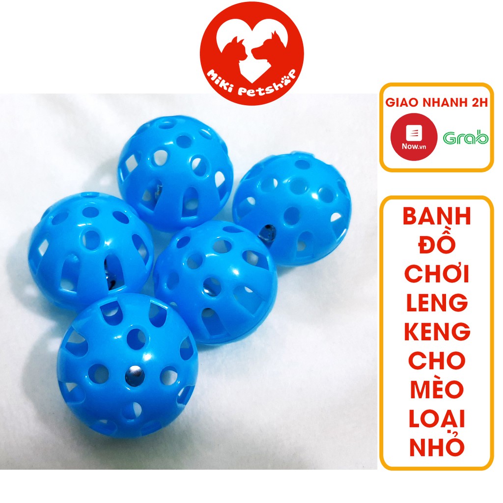 Banh Đồ Chơi Cho Mèo Kêu Leng Keng Nhỏ Xinh - Miki Petshop