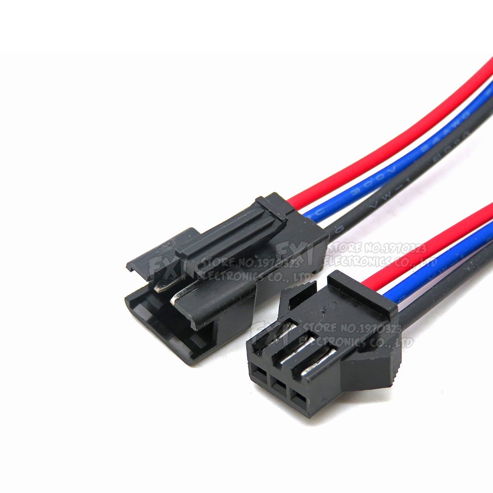 Phích Cắm Nối Dây Đèn LED 10CM JST SM 2P 3P 4P 5P 6P