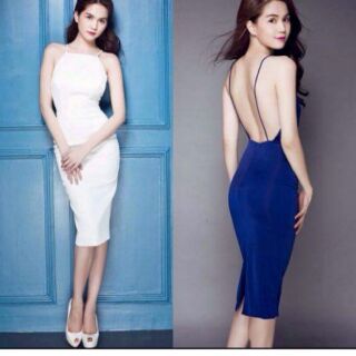 Đầm body hở lưng sexy