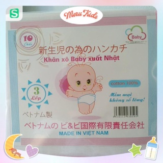[FreeShip] SET 10 KHĂN XÔ XUẤT NHẬT CAO CẤP