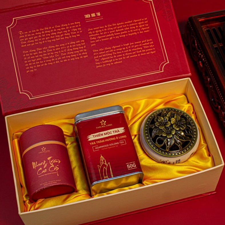 Combo trà trầm hương - Quà tặng cao cấp | BigBuy360 - bigbuy360.vn