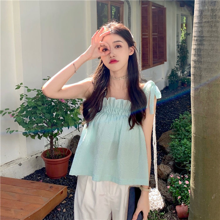 Áo Không Tay Dáng Rộng Phong Cách Thời Trang Mới Cho Nữ