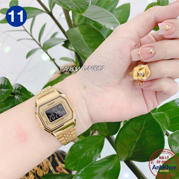 Đồng hồ nữ dây kim loại Casio Standard chính hãng Anh Khuê LA680 Series