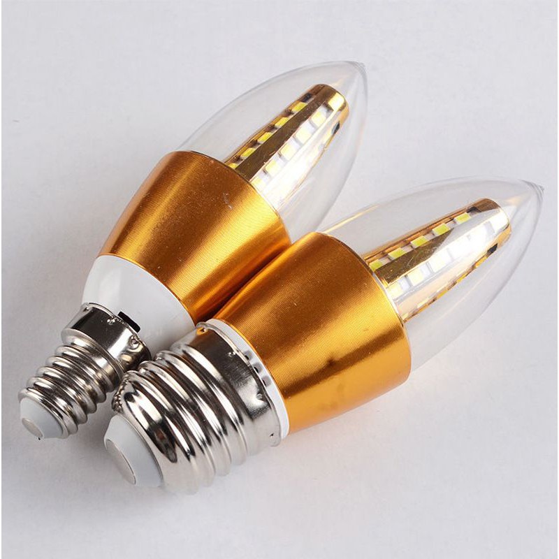 Bóng Đèn Led Hỏa Tiễn Led Nến 5W E14/E27