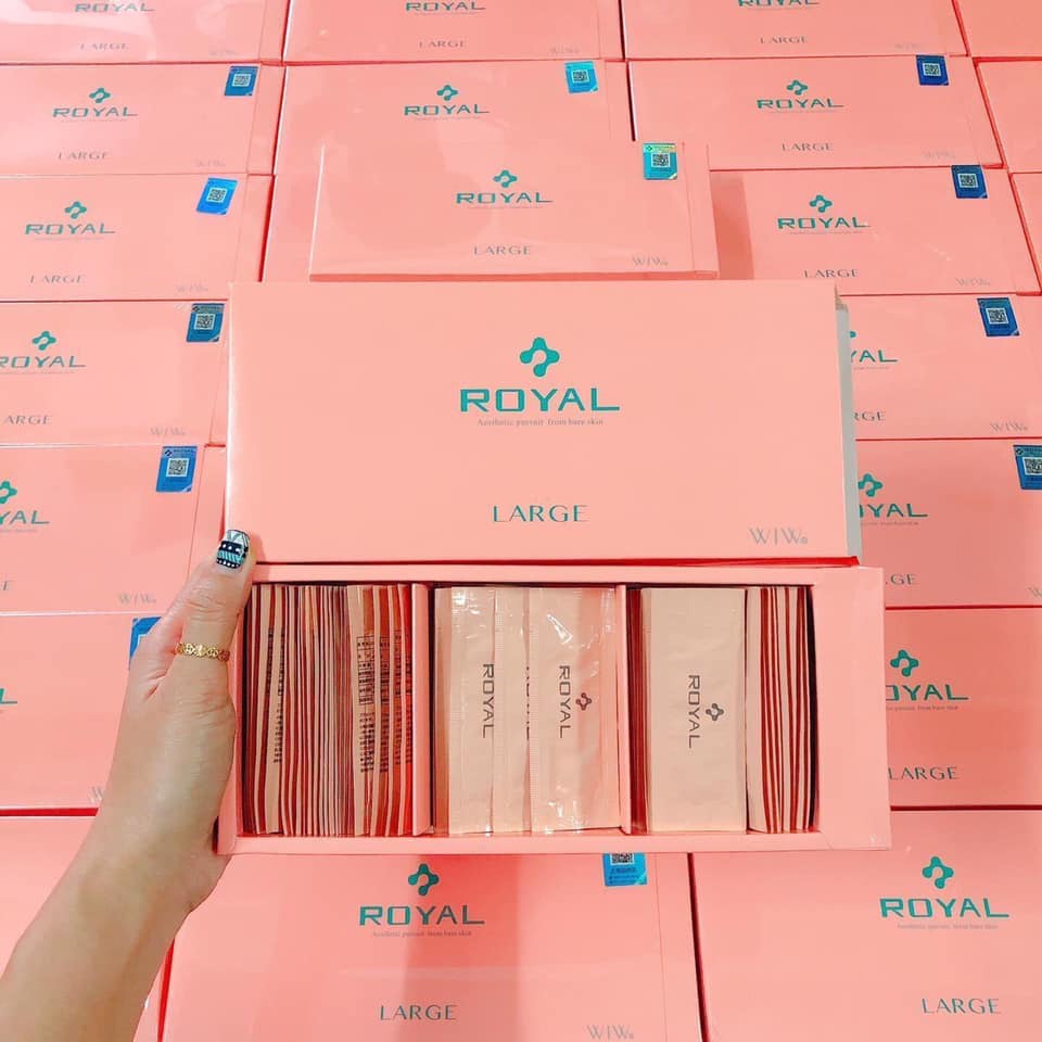 1 hộp 90 gói Tinh chất Serum Nhau Thai  Royal