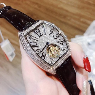 Đồng hồ nam Davena D31681 automatic lộ cơ và đáy quyến rũ , Fula
