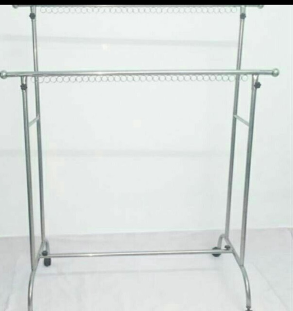 Sào Đôi chân cong lắp ráp Inox
