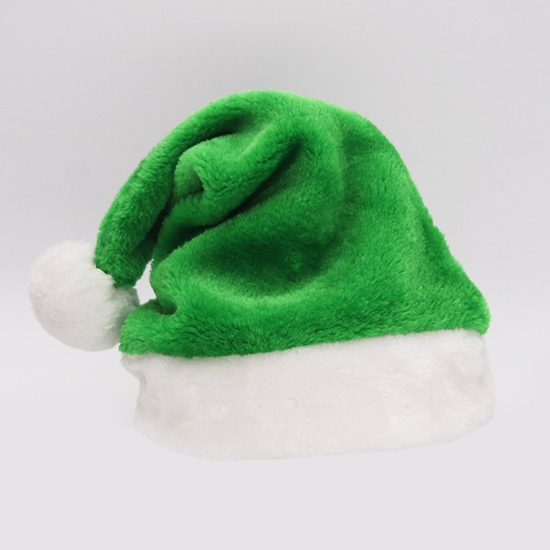 Mũ Ông Già Noel Bằng Nhung Nhiều Màu Sắc Sáng Tạo Thoải Mái Dành Cho Người Lớn Và Trẻ Em