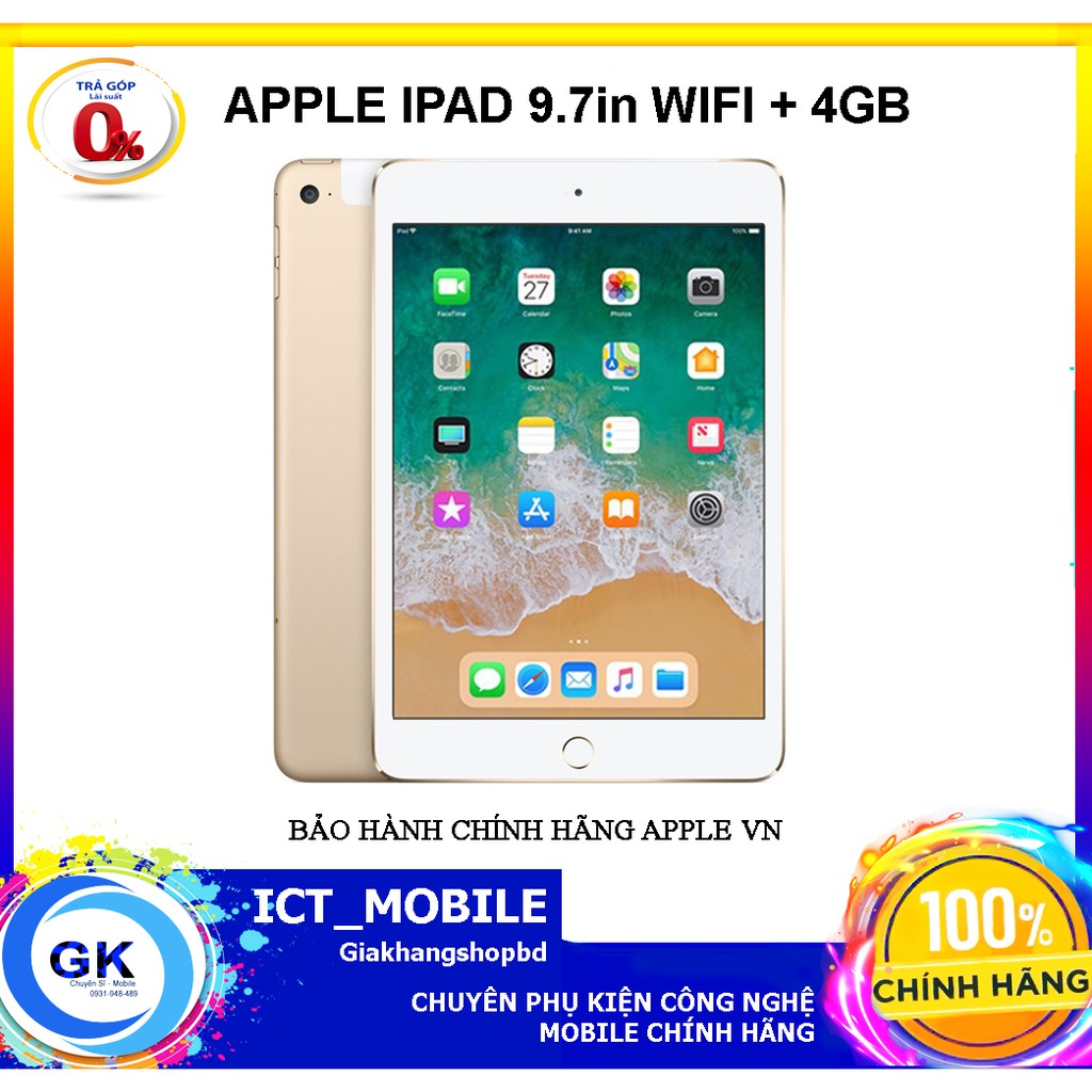 [Nguyên seal] Máy tính bảng iPad Wifi + Cellular4GB 32GB (GEN 6) & Màu Vàng - Hàng Chính Hãng | BigBuy360 - bigbuy360.vn