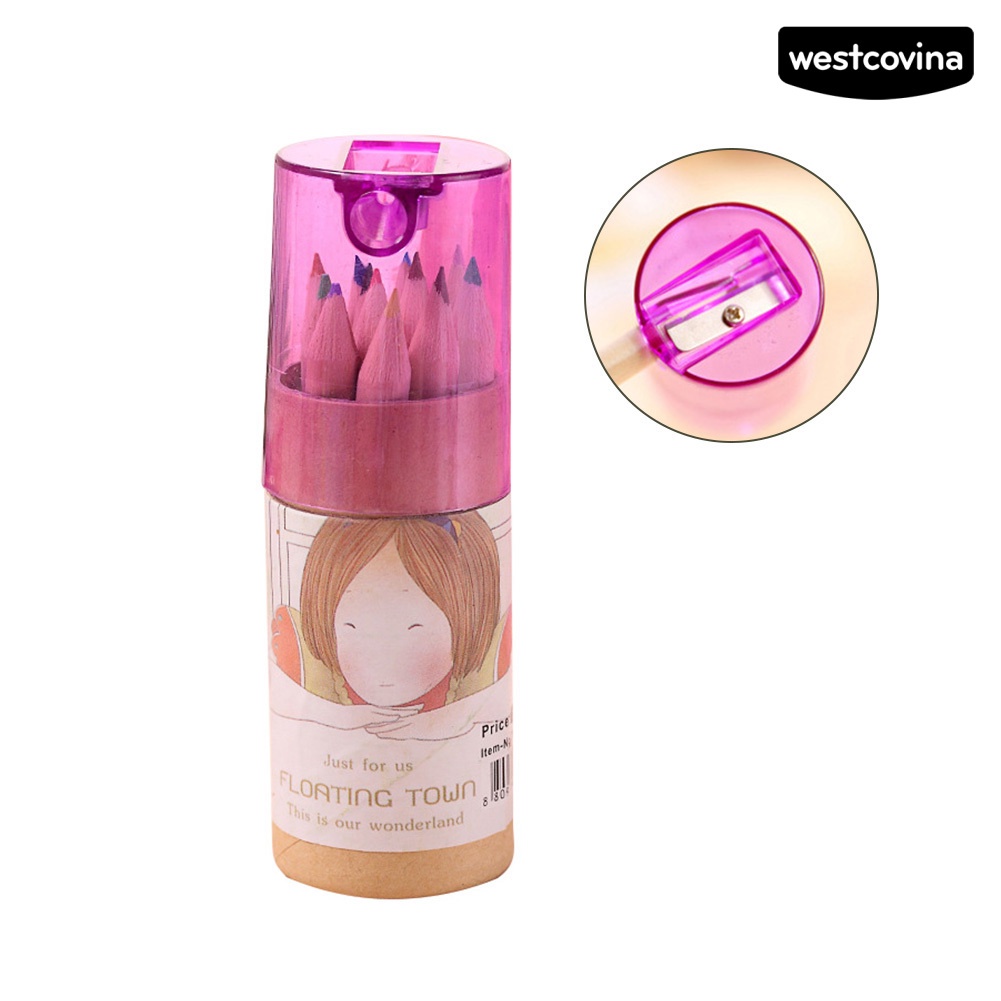 [Hot]✍Bộ 12 Bút Chì Màu Vẽ Tranh Chuyên Dụng