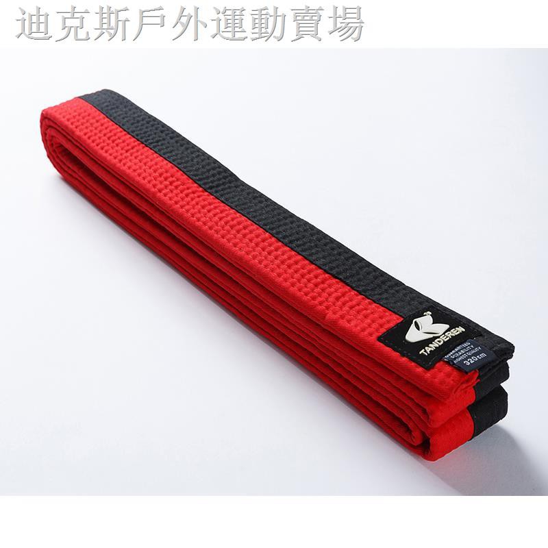 Dây Đai Cotton Tập Võ Taekwondo Thêu Chữ Màu Đỏ / Đen 5cm