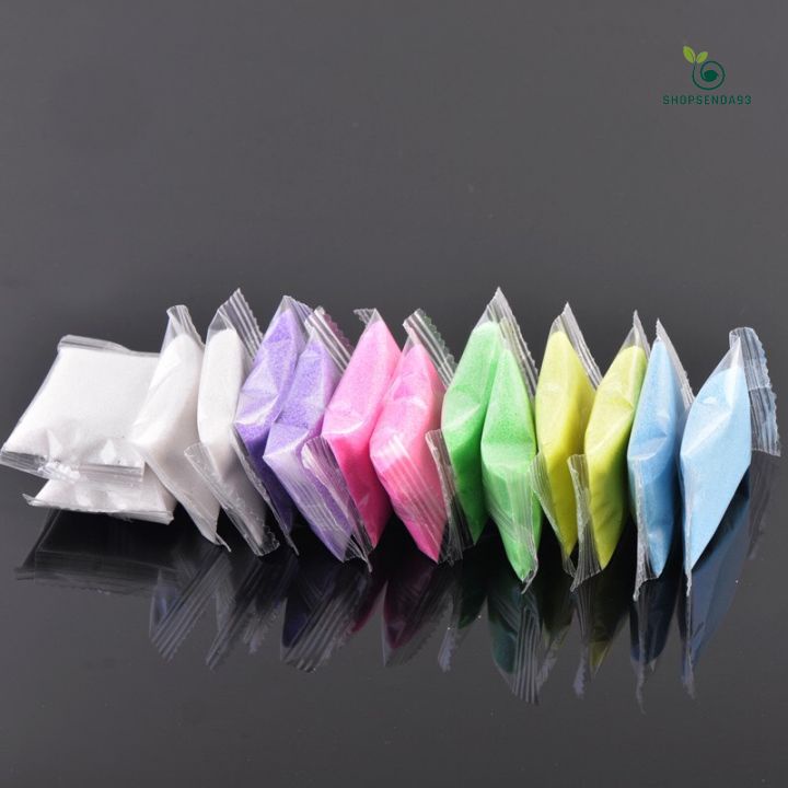 Phụ Kiện Tiểu Cảnh Cát Màu Sắc Trang Trí Chậu Cây, trải mặt chậu