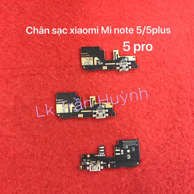 Chân sạc xiaomi Mi note 5 pro / min note 5 plus