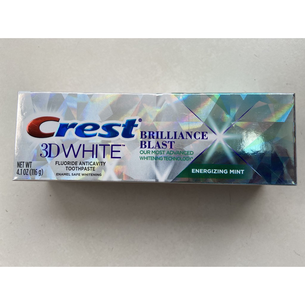 Kem đánh răng làm trắng răng Crest 3DWhite Brilliance BLAST 116g