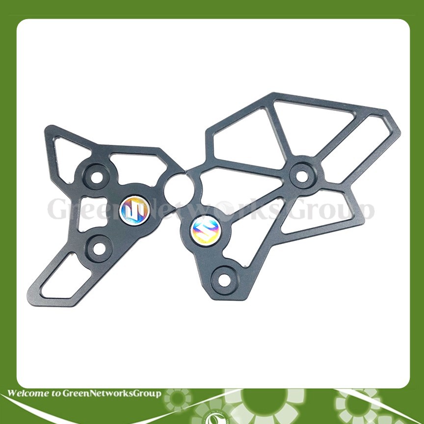 Nẹp sườn Raider Fi Satria Fi đen Nhám Greennetworks